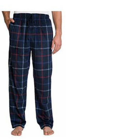 Nautica Mens Sueded Fleece Pajama Pants 2 Pack